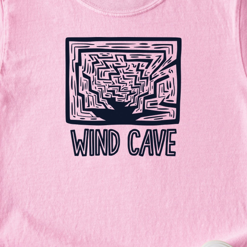 Wind Cave National Park Kids Cotton T-Shirt
