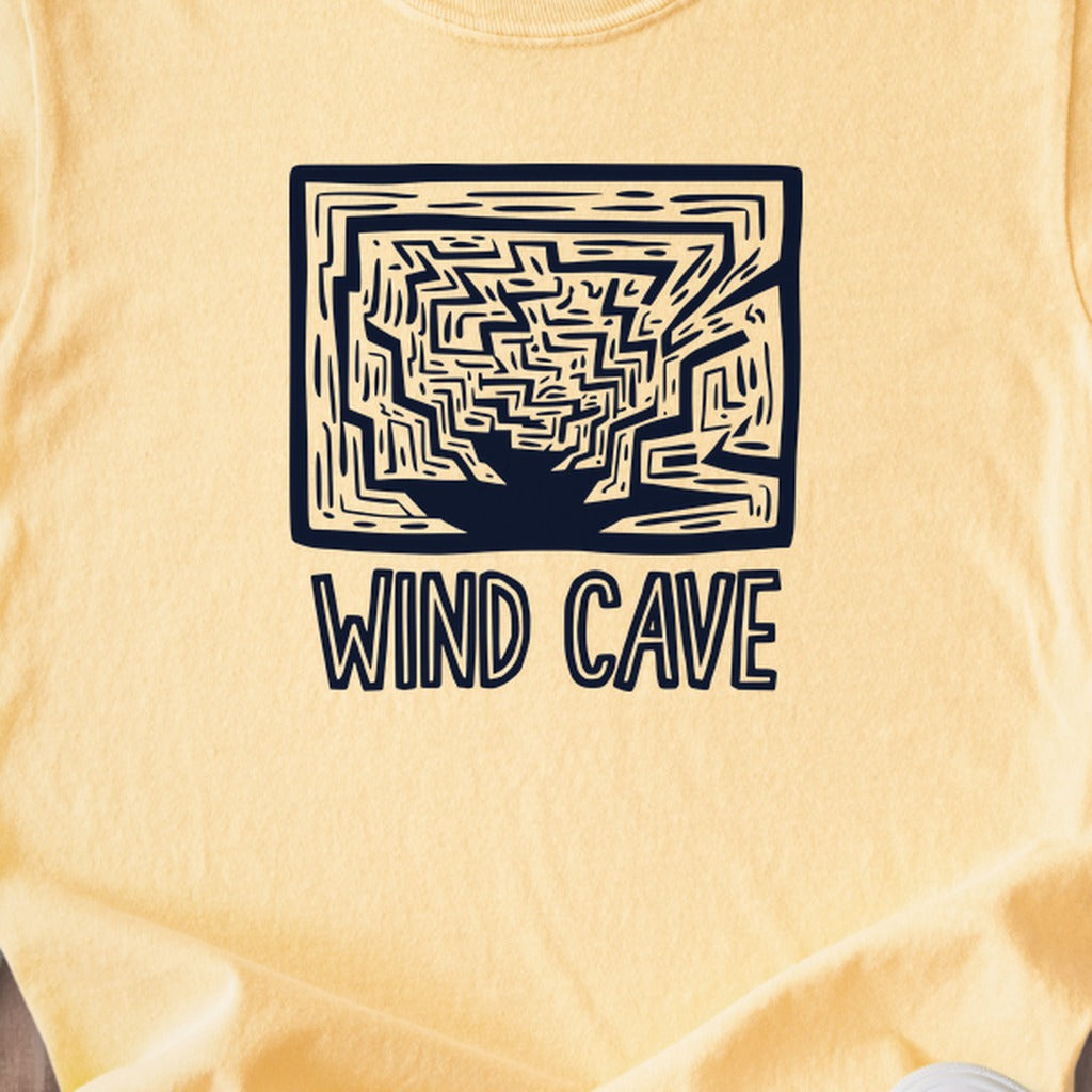Wind Cave National Park Kids Cotton T-Shirt