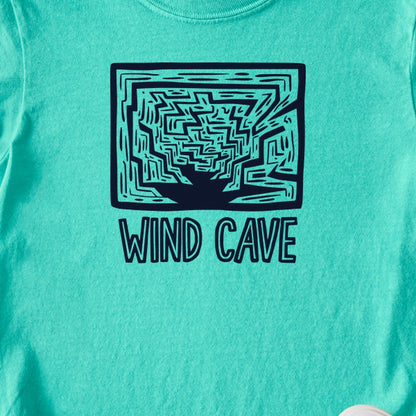 Wind Cave National Park Kids Cotton T-Shirt