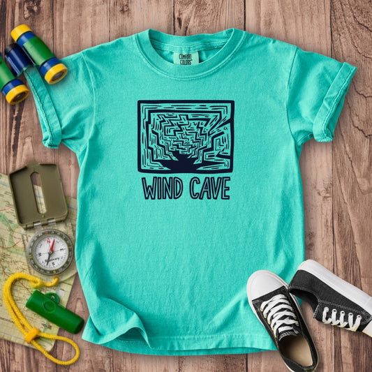 Wind Cave National Park Kids Cotton T-Shirt