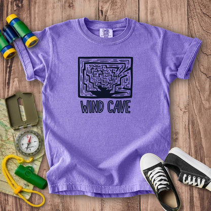 Wind Cave National Park Kids Cotton T-Shirt