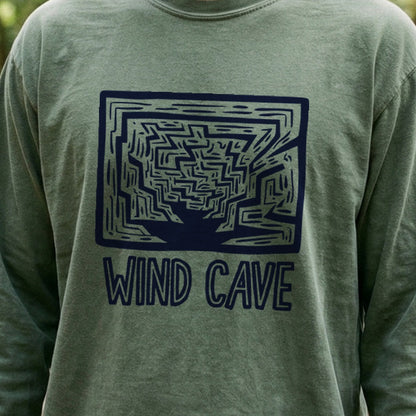 Wind Cave National Park Cotton Long Sleeve