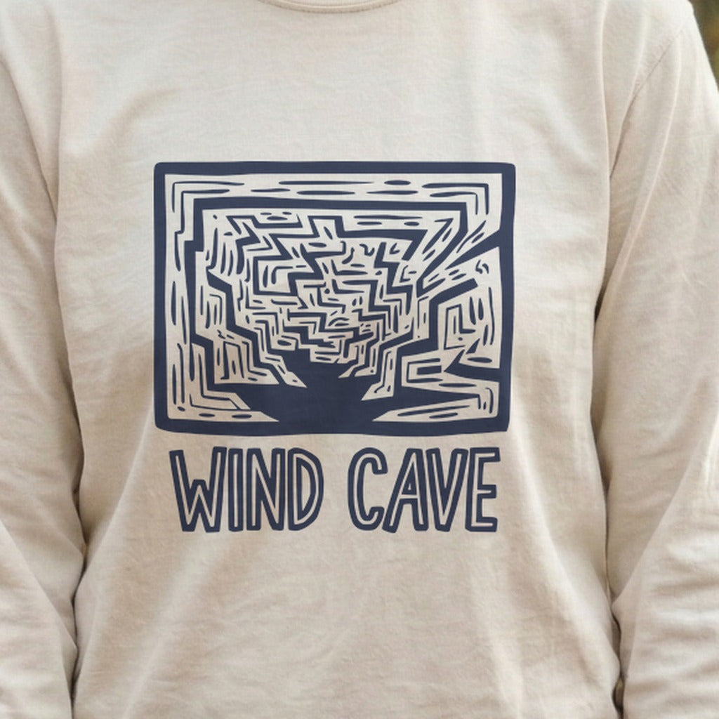 Wind Cave National Park Cotton Long Sleeve