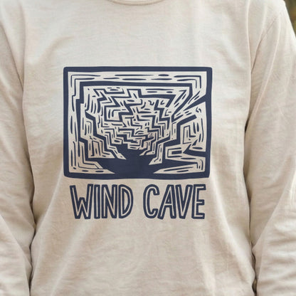Wind Cave National Park Cotton Long Sleeve