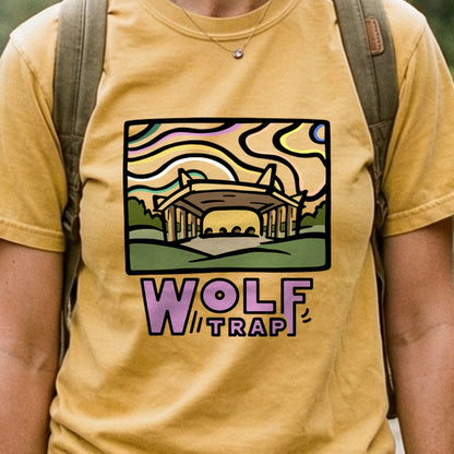 Wolf Trap Cotton T-Shirt