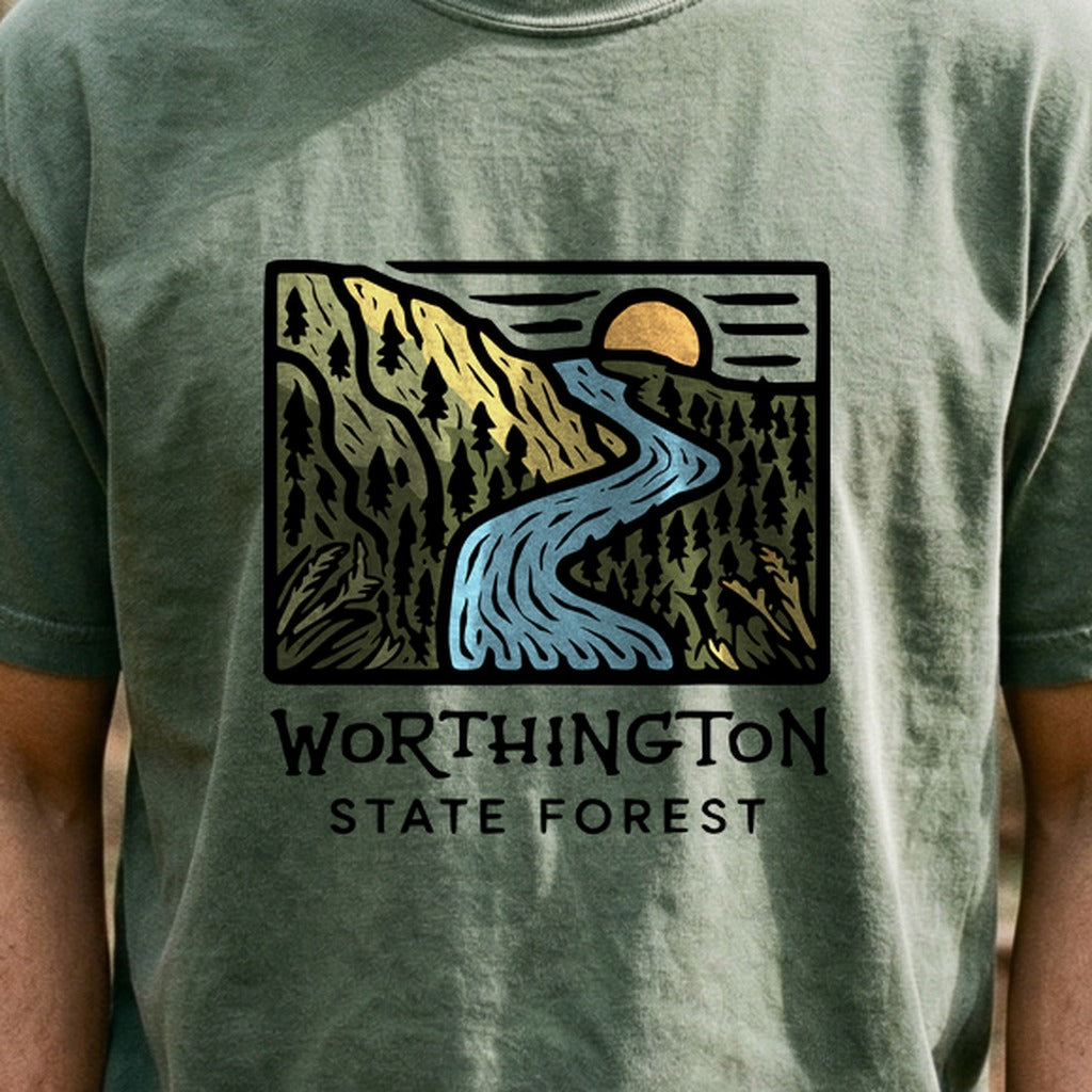 Worthington State Forest Cotton T-Shirt
