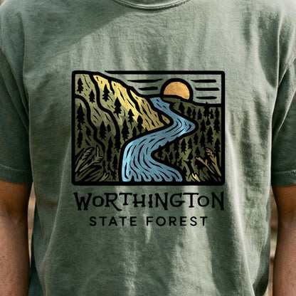 Worthington State Forest Cotton T-Shirt