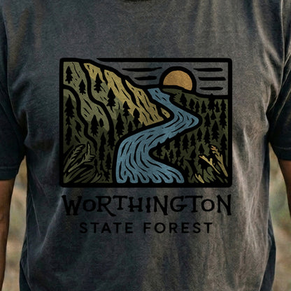 Worthington State Forest Cotton T-Shirt