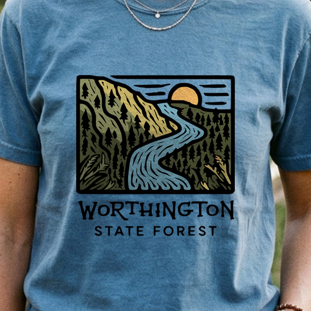 Worthington State Forest Cotton T-Shirt