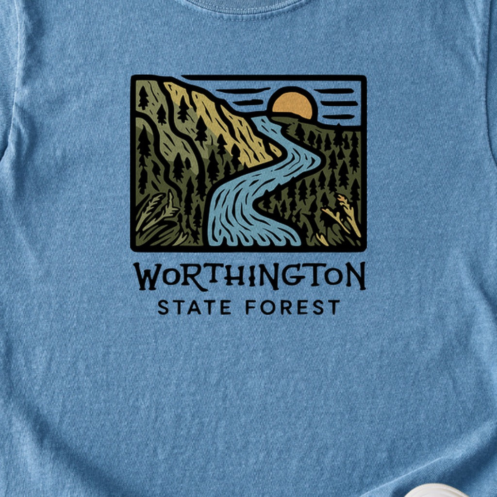Worthington State Forest Kids Cotton T-Shirt