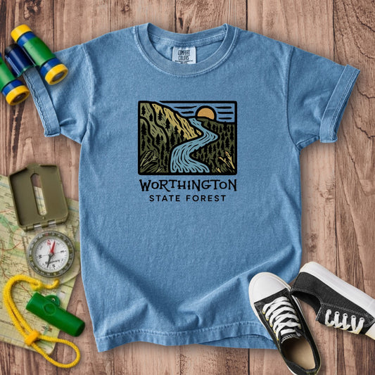 Worthington State Forest Kids Cotton T-Shirt