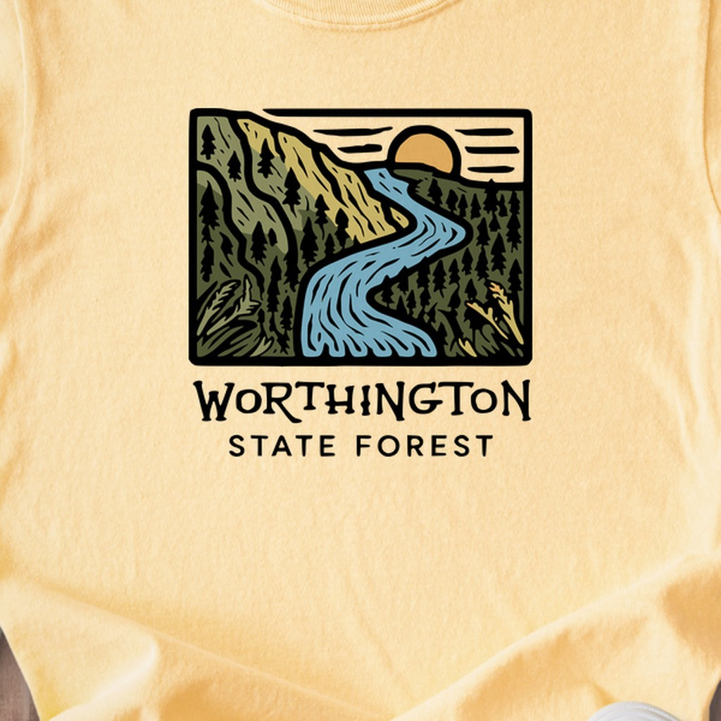 Worthington State Forest Kids Cotton T-Shirt