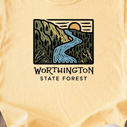 Worthington State Forest Kids Cotton T-Shirt