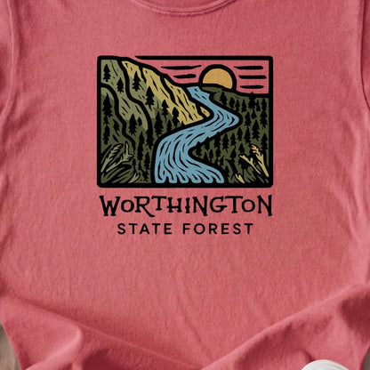 Worthington State Forest Kids Cotton T-Shirt