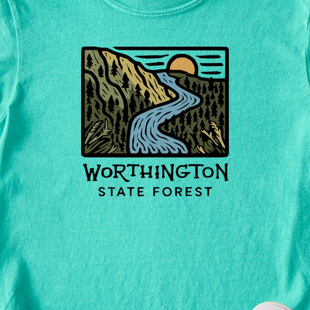 Worthington State Forest Kids Cotton T-Shirt