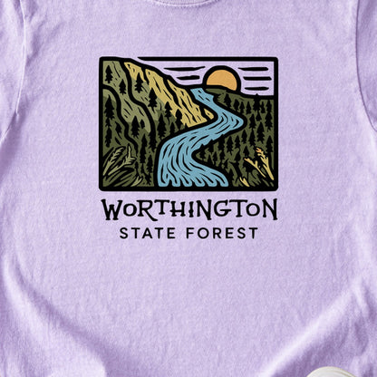 Worthington State Forest Kids Cotton T-Shirt