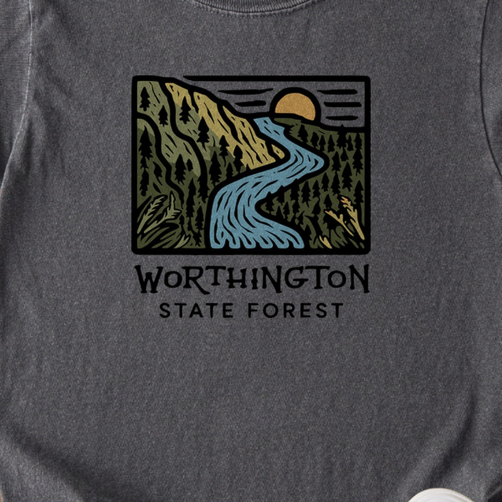 Worthington State Forest Kids Cotton T-Shirt