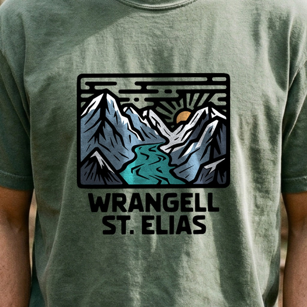 Wrangell St. Elias National Park Cotton T-Shirt