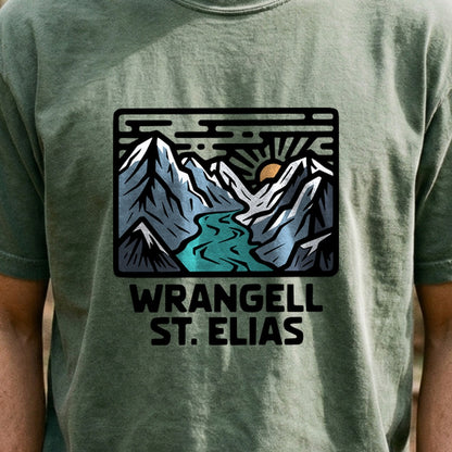 Wrangell St. Elias National Park Cotton T-Shirt