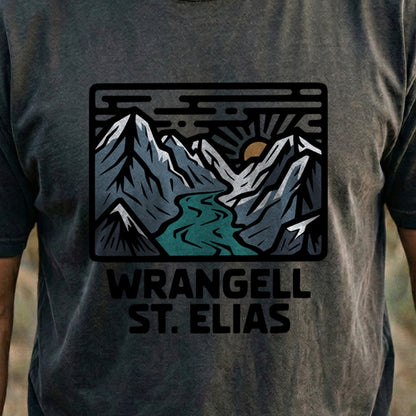 Wrangell St. Elias National Park Cotton T-Shirt