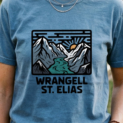 Wrangell St. Elias National Park Cotton T-Shirt