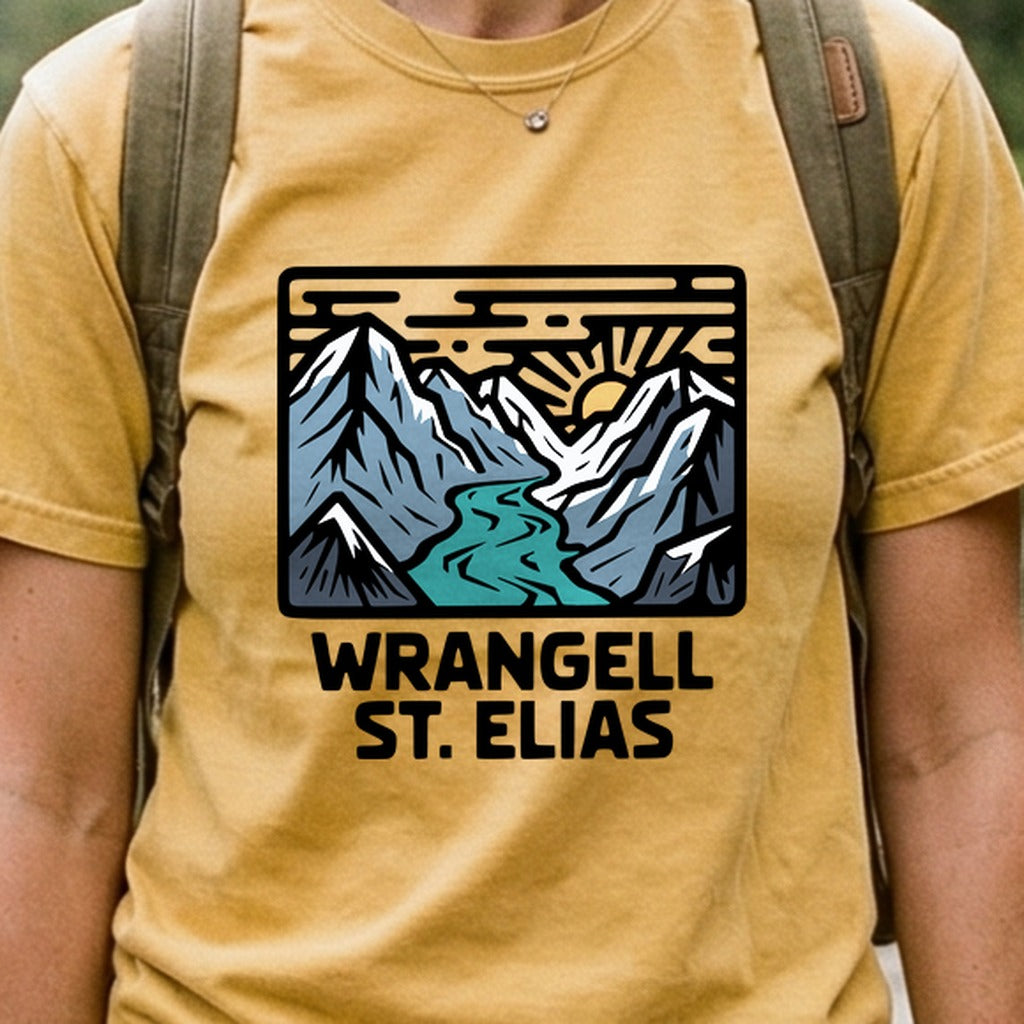 Wrangell St. Elias National Park Cotton T-Shirt