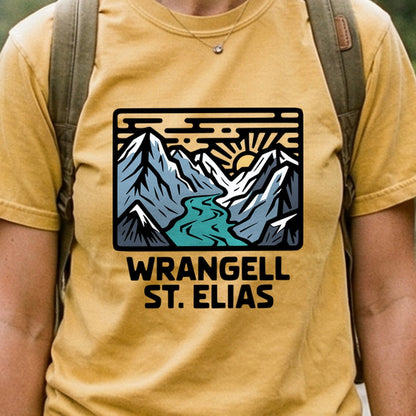 Wrangell St. Elias National Park Cotton T-Shirt