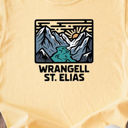 Wrangell St. Elias National Park Kids Cotton T-Shirt