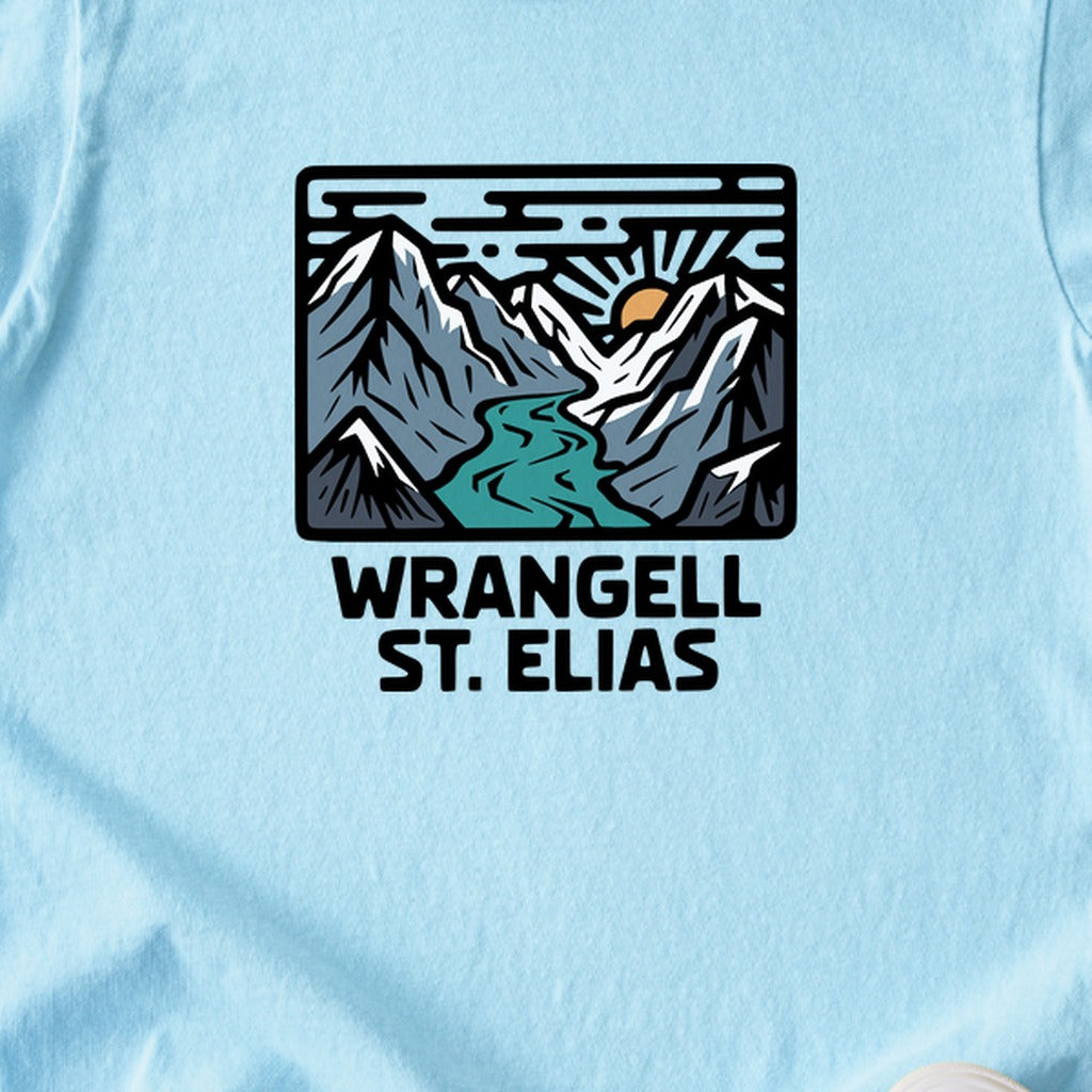 Wrangell St. Elias National Park Kids Cotton T-Shirt