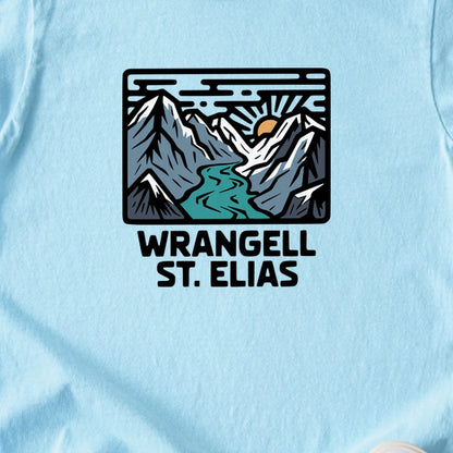 Wrangell St. Elias National Park Kids Cotton T-Shirt