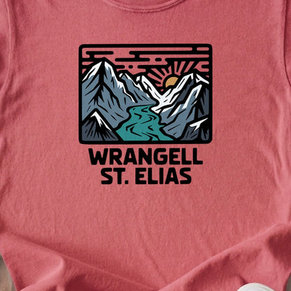 Wrangell St. Elias National Park Kids Cotton T-Shirt