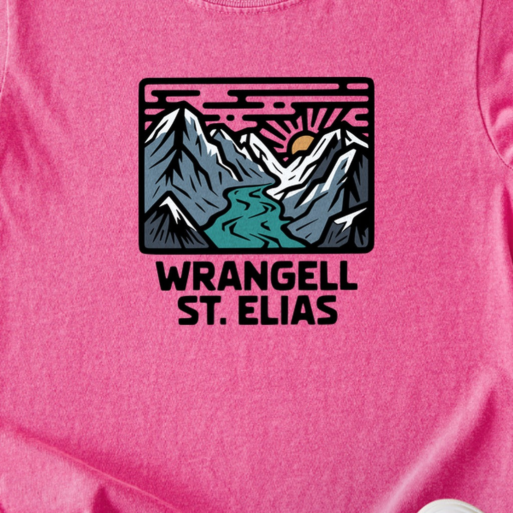 Wrangell St. Elias National Park Kids Cotton T-Shirt