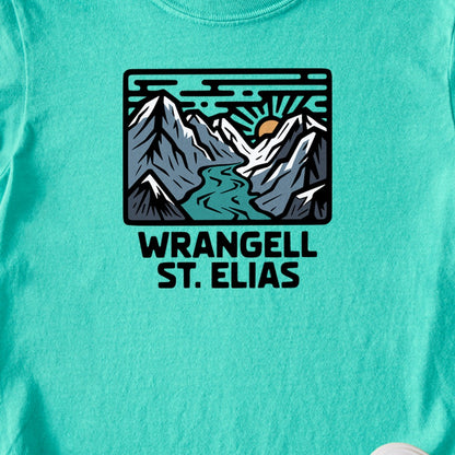 Wrangell St. Elias National Park Kids Cotton T-Shirt