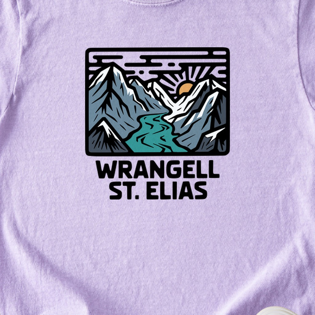 Wrangell St. Elias National Park Kids Cotton T-Shirt