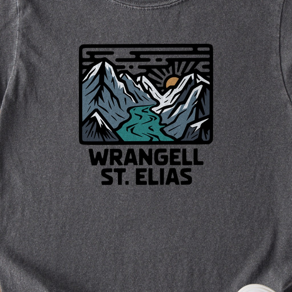 Wrangell St. Elias National Park Kids Cotton T-Shirt