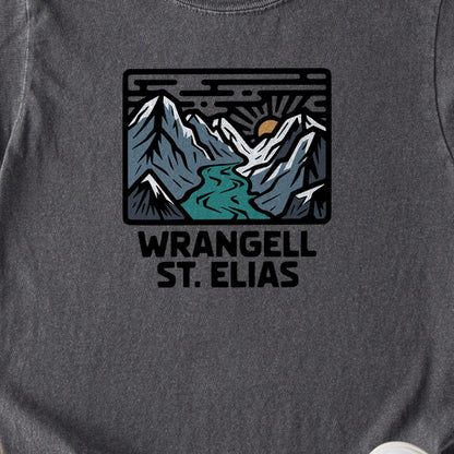 Wrangell St. Elias National Park Kids Cotton T-Shirt