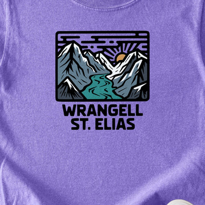 Wrangell St. Elias National Park Kids Cotton T-Shirt