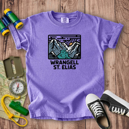 Wrangell St. Elias National Park Kids Cotton T-Shirt