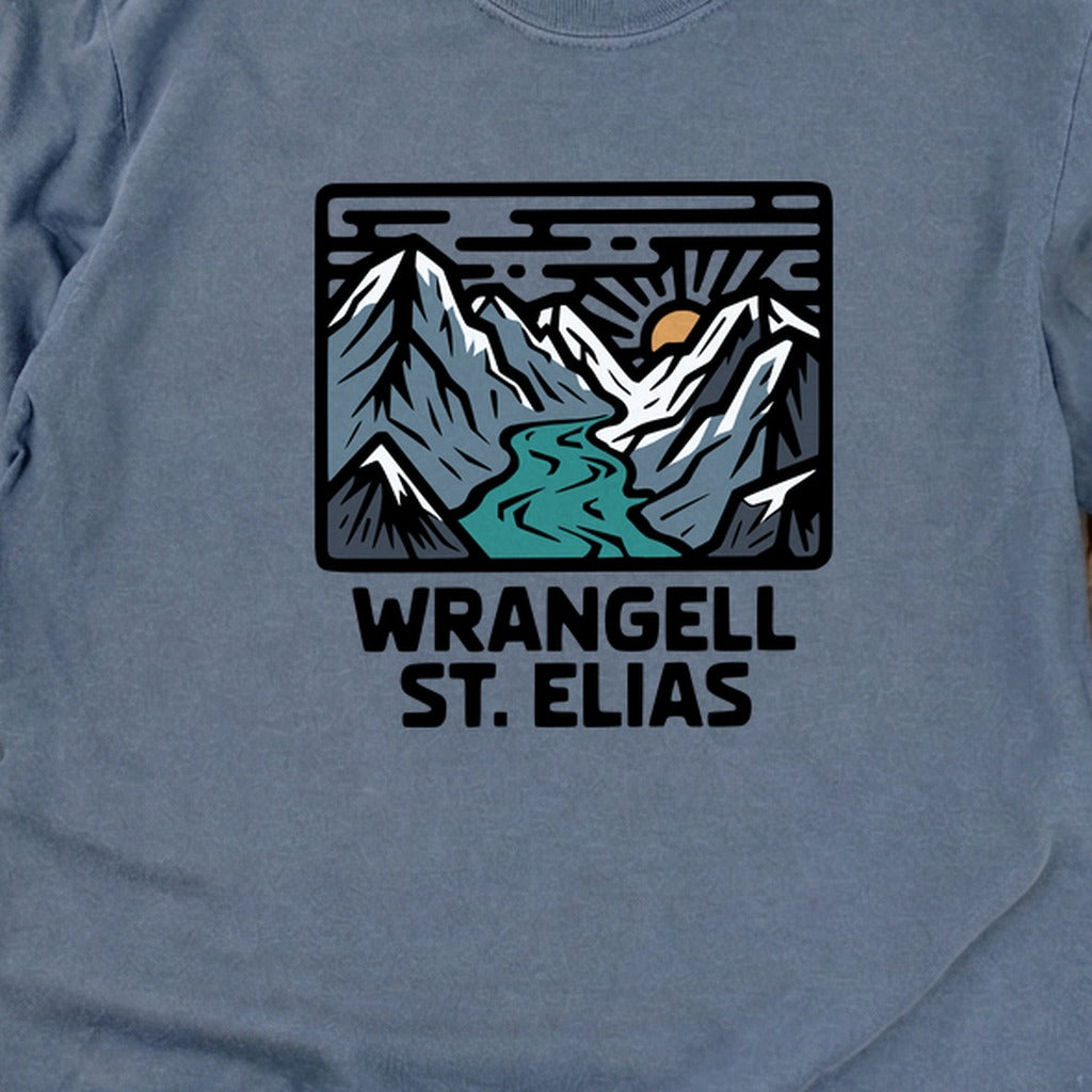 Wrangell St. Elias National Park Cotton Long Sleeve