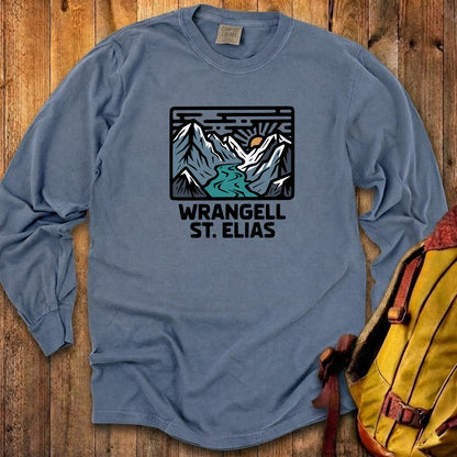Wrangell St. Elias National Park Cotton Long Sleeve