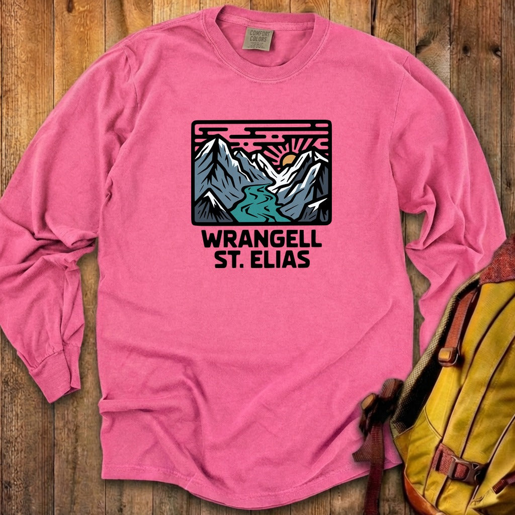 Wrangell St. Elias National Park Cotton Long Sleeve