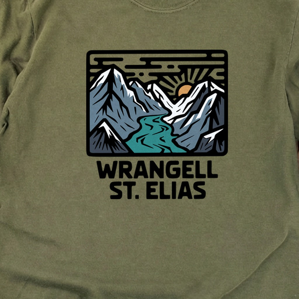 Wrangell St. Elias National Park Cotton Long Sleeve