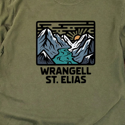 Wrangell St. Elias National Park Cotton Long Sleeve
