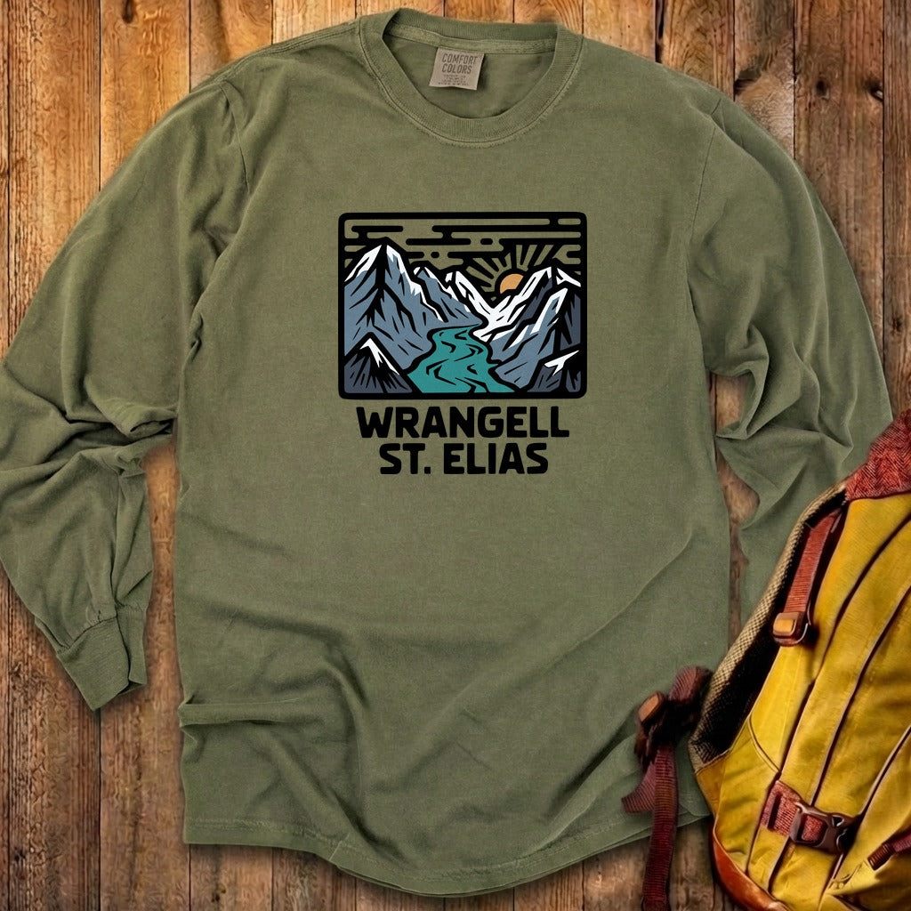 Wrangell St. Elias National Park Cotton Long Sleeve