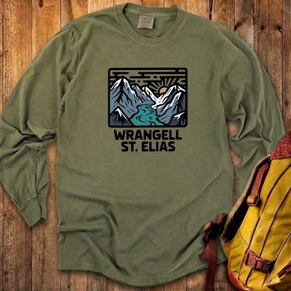 Wrangell St. Elias National Park Cotton Long Sleeve