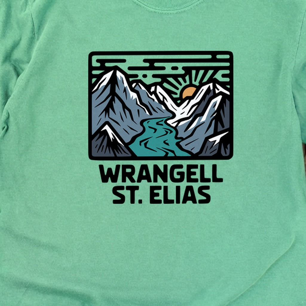 Wrangell St. Elias National Park Cotton Long Sleeve