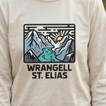 Wrangell St. Elias National Park Cotton Long Sleeve