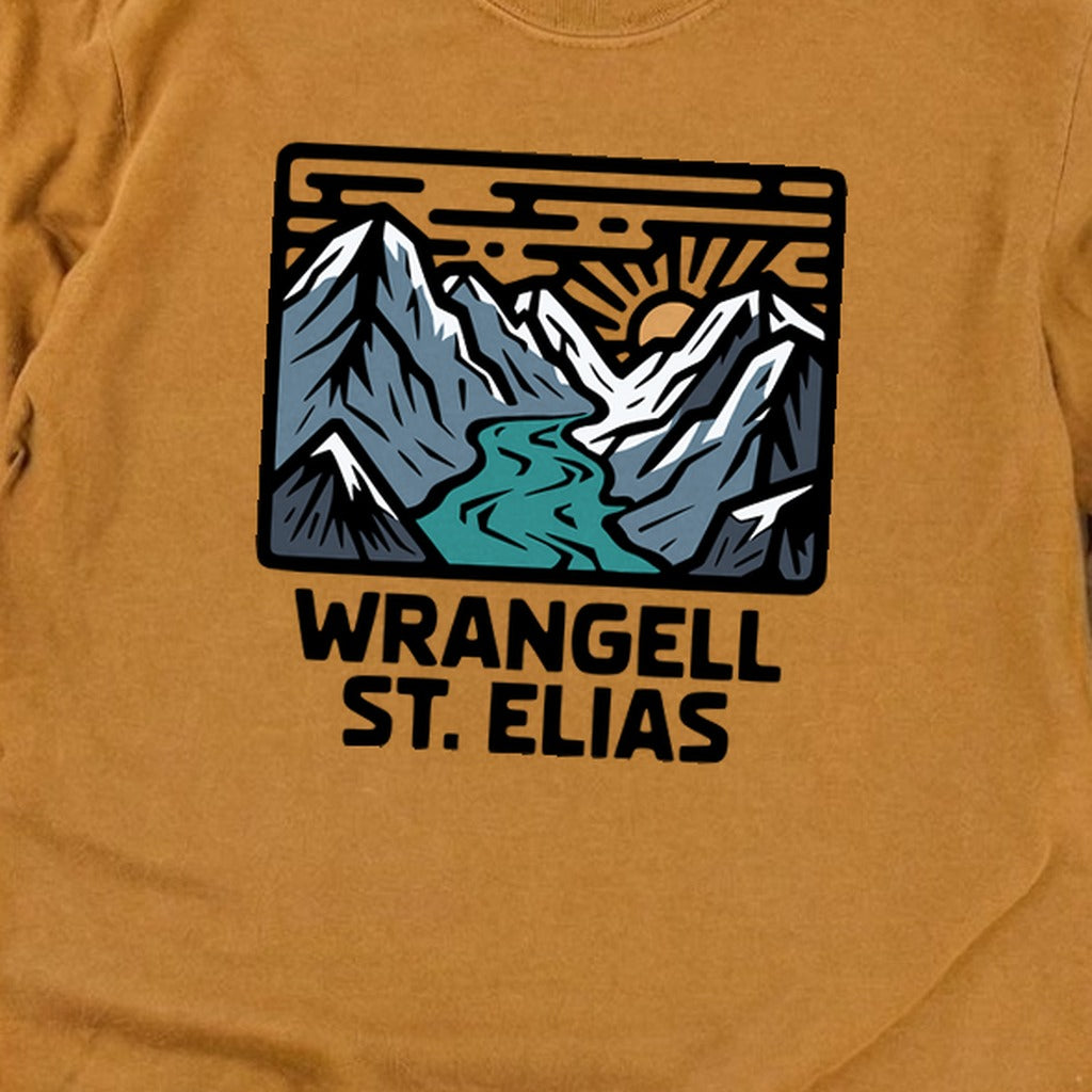 Wrangell St. Elias National Park Cotton Long Sleeve