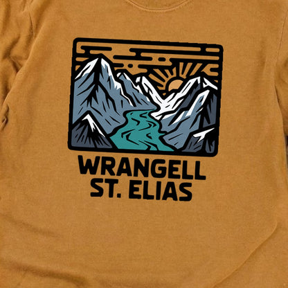 Wrangell St. Elias National Park Cotton Long Sleeve