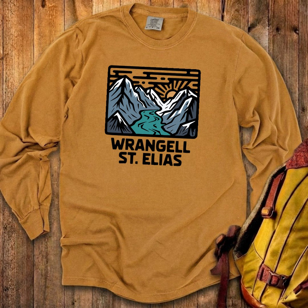 Wrangell St. Elias National Park Cotton Long Sleeve